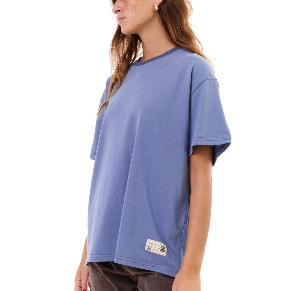 Basic Blue- oversized t-shirt