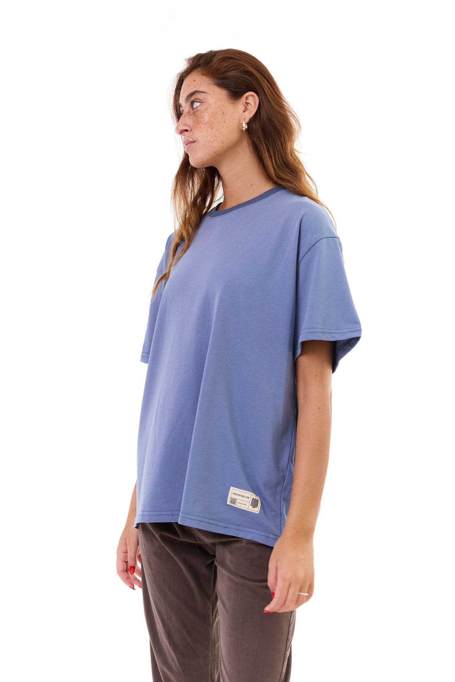 Basic Blue- oversized t-shirt