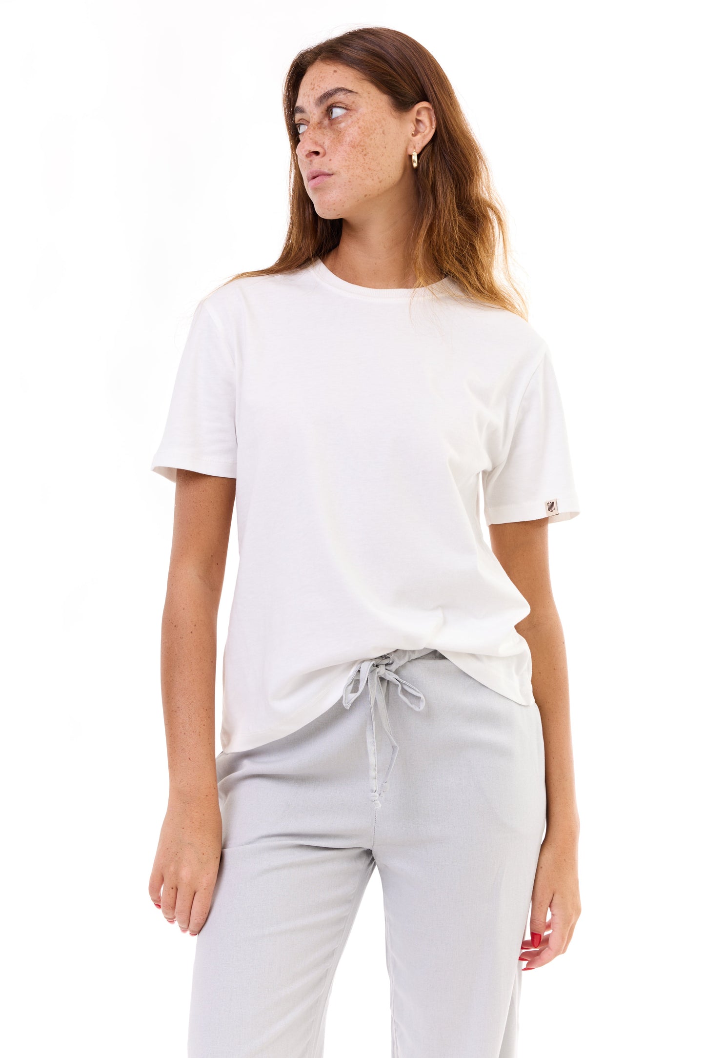 White - women t-shirt