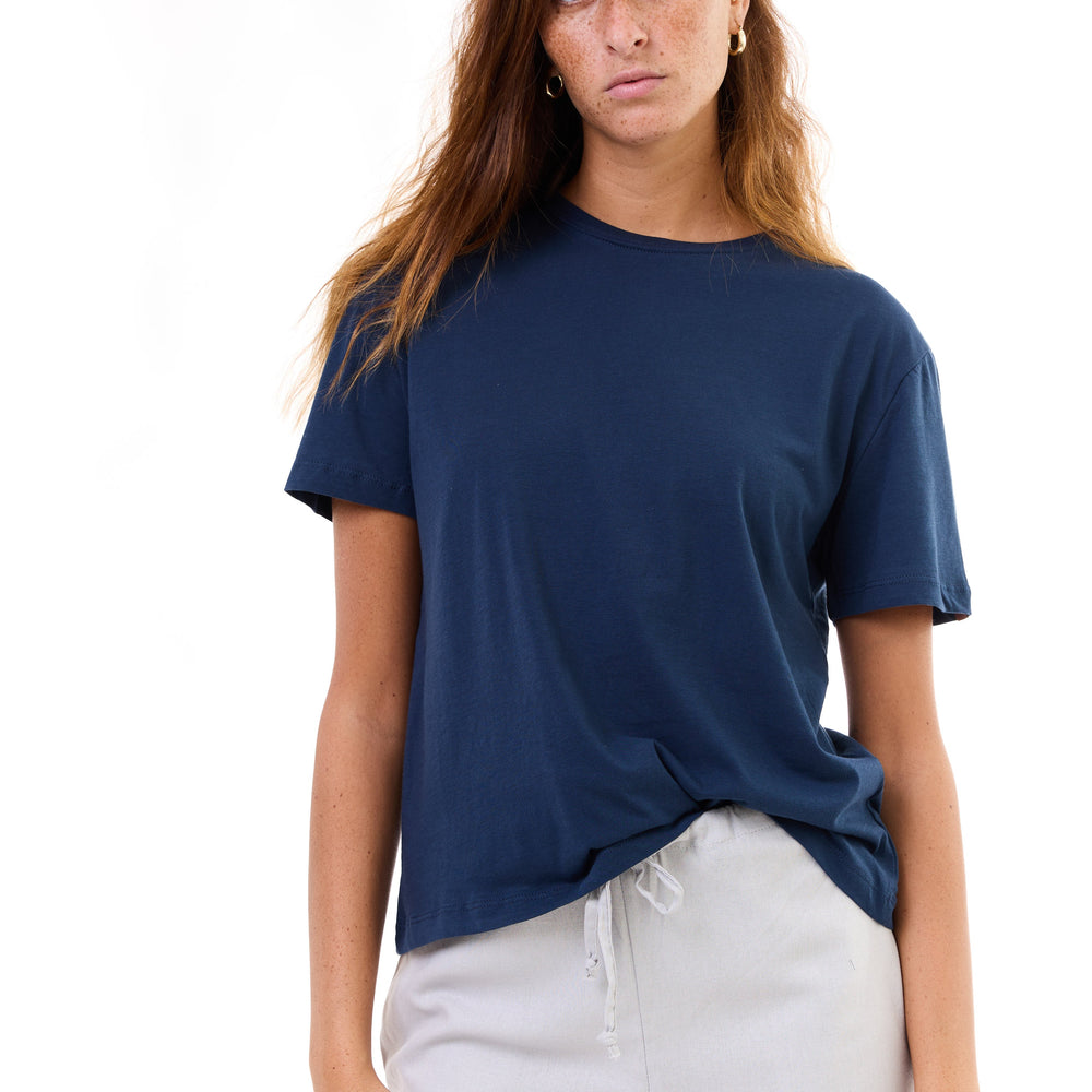 
                      
                        Navy blue - women t-shirt
                      
                    