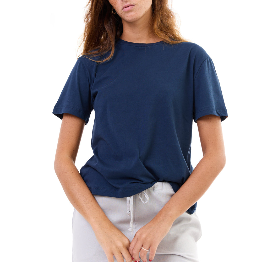 Navy blue - women t-shirt