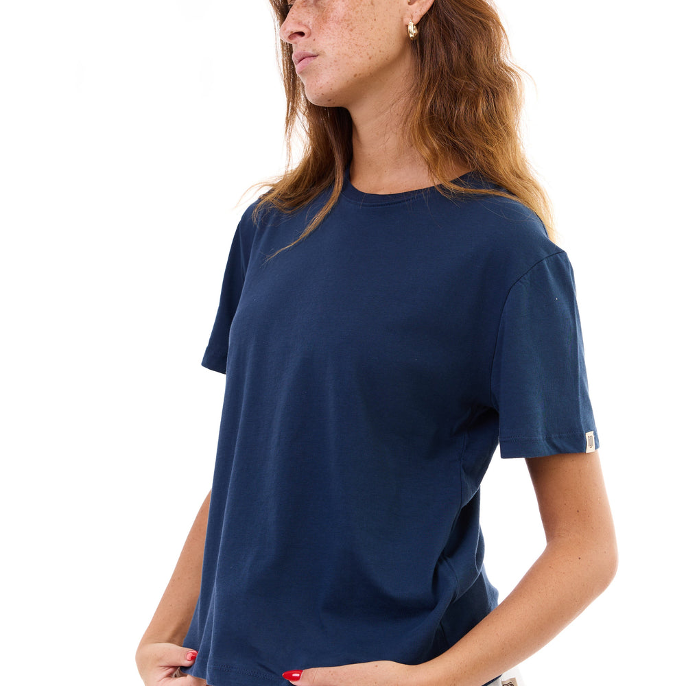 Navy blue - women t-shirt