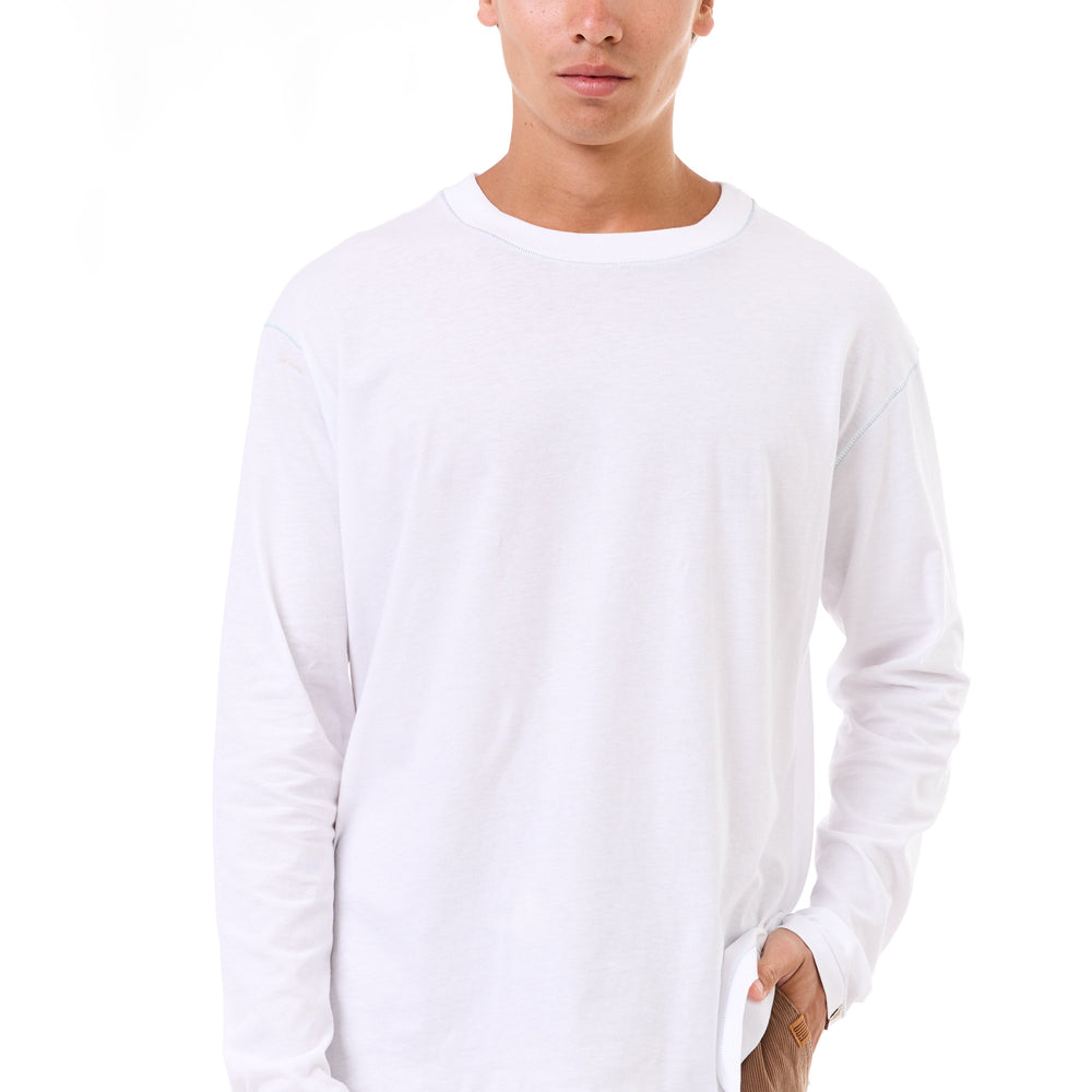 
                      
                        White - stitches long sleeves
                      
                    