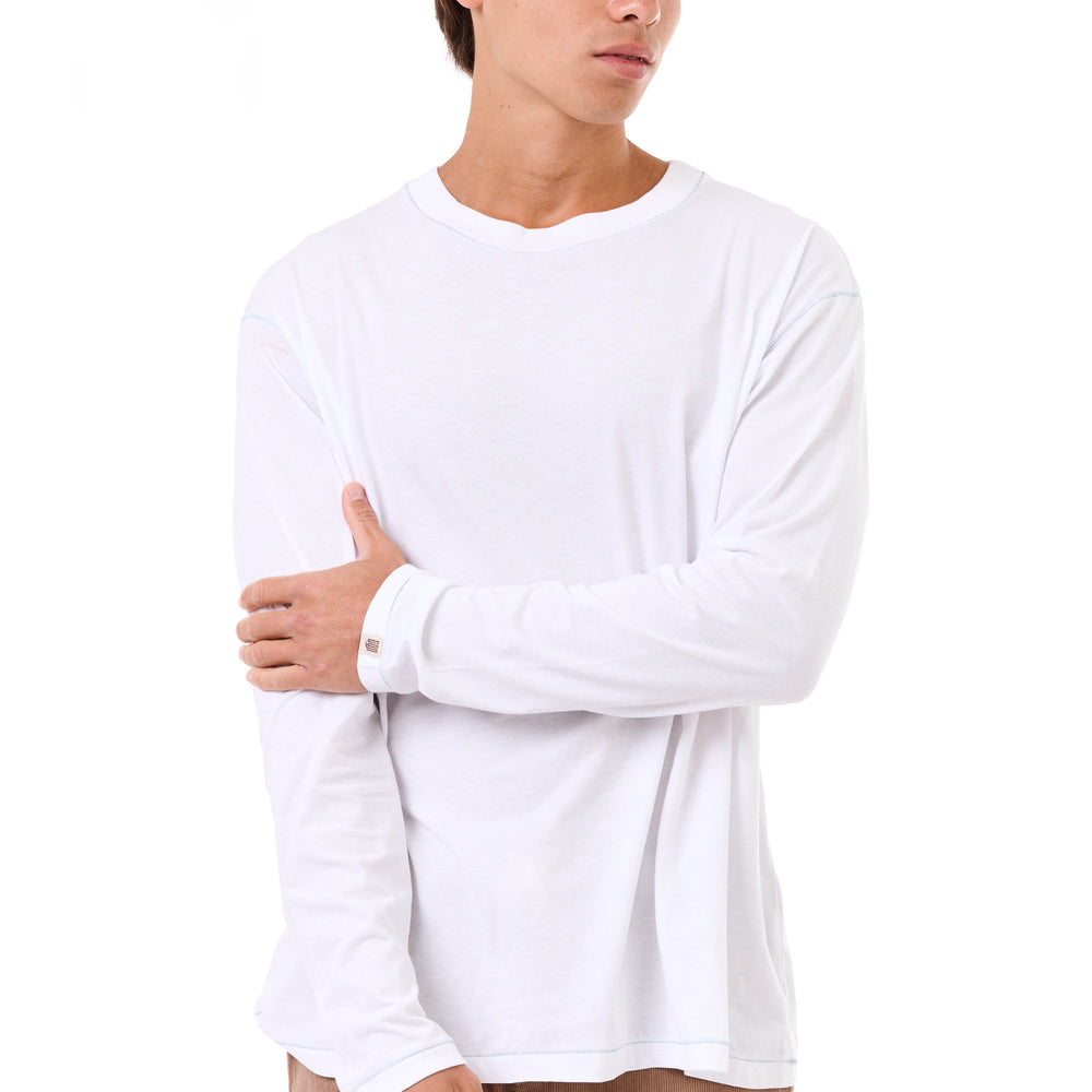 
                      
                        White - stitches long sleeves
                      
                    