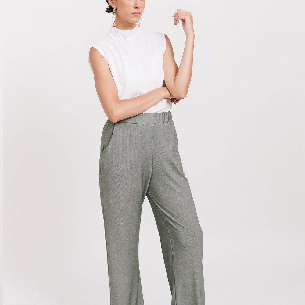 Louise pants | Olive grey