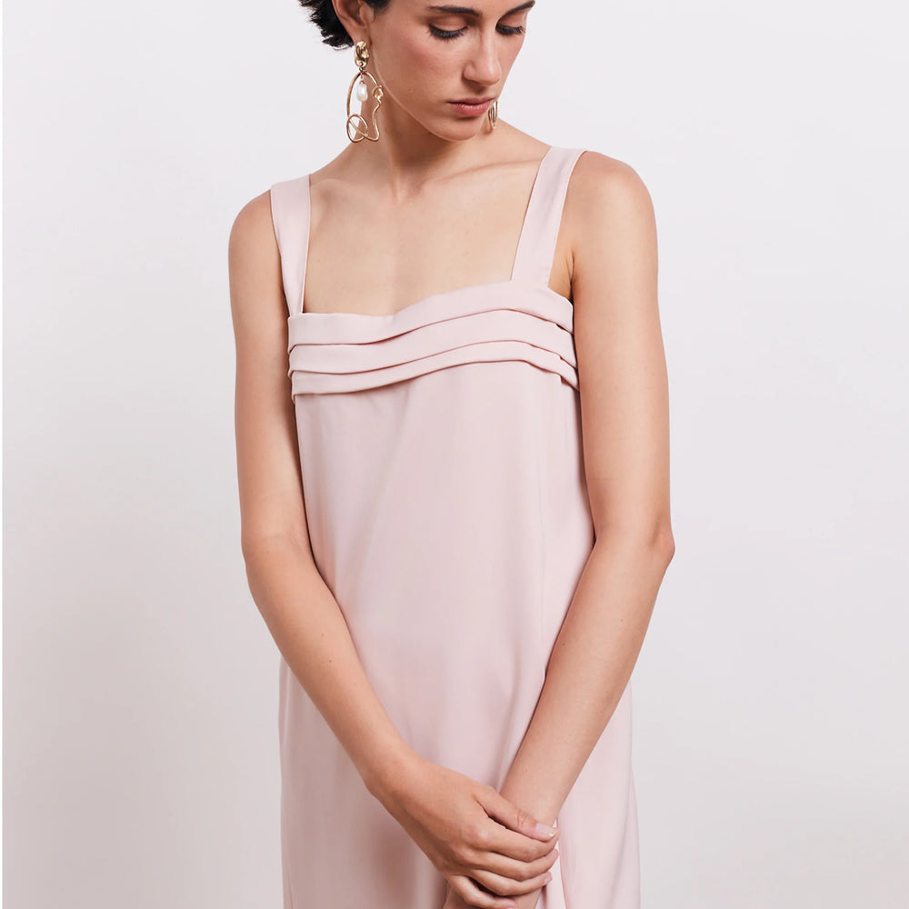 
                      
                        Camille dress | Powder pink
                      
                    