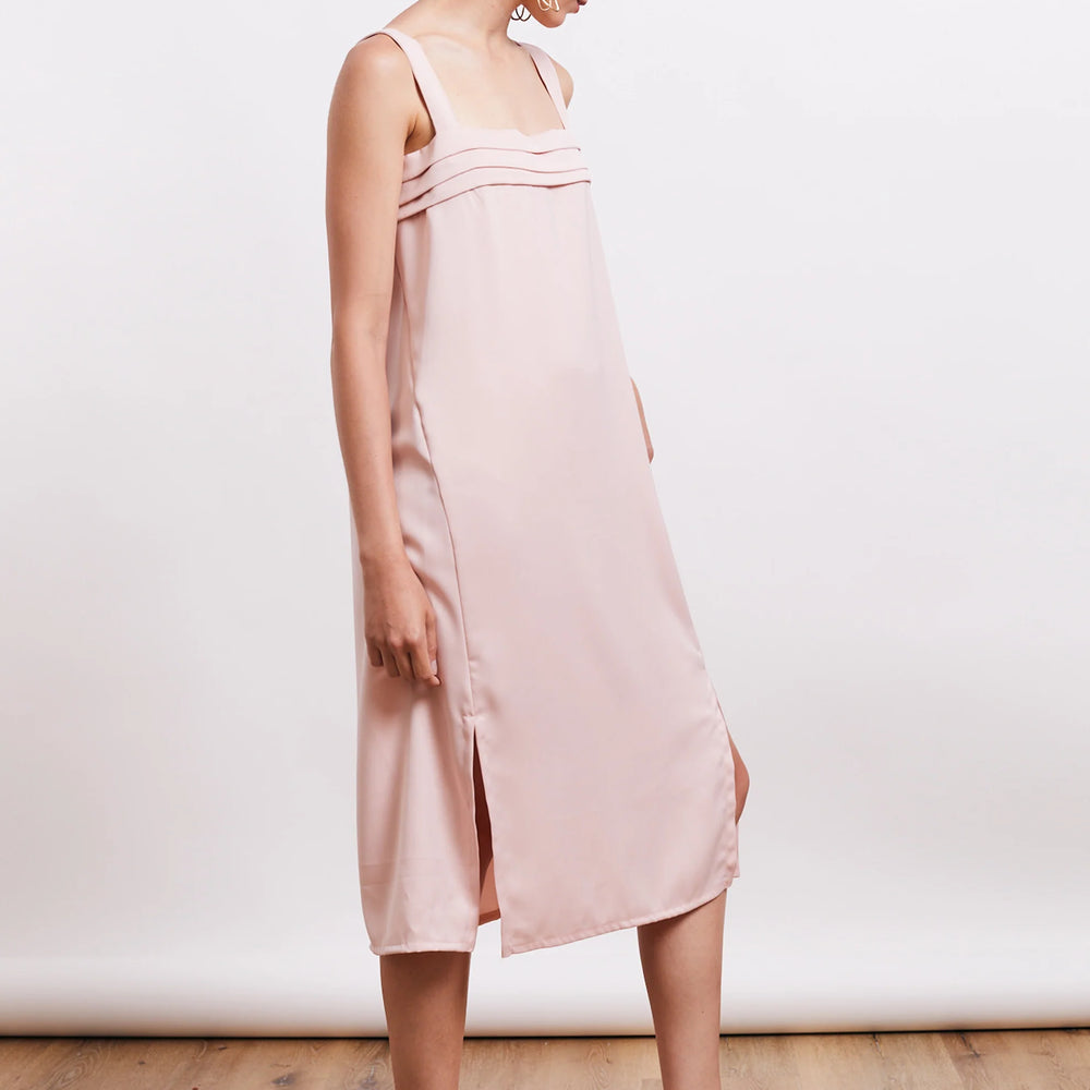 Camille dress | Powder pink