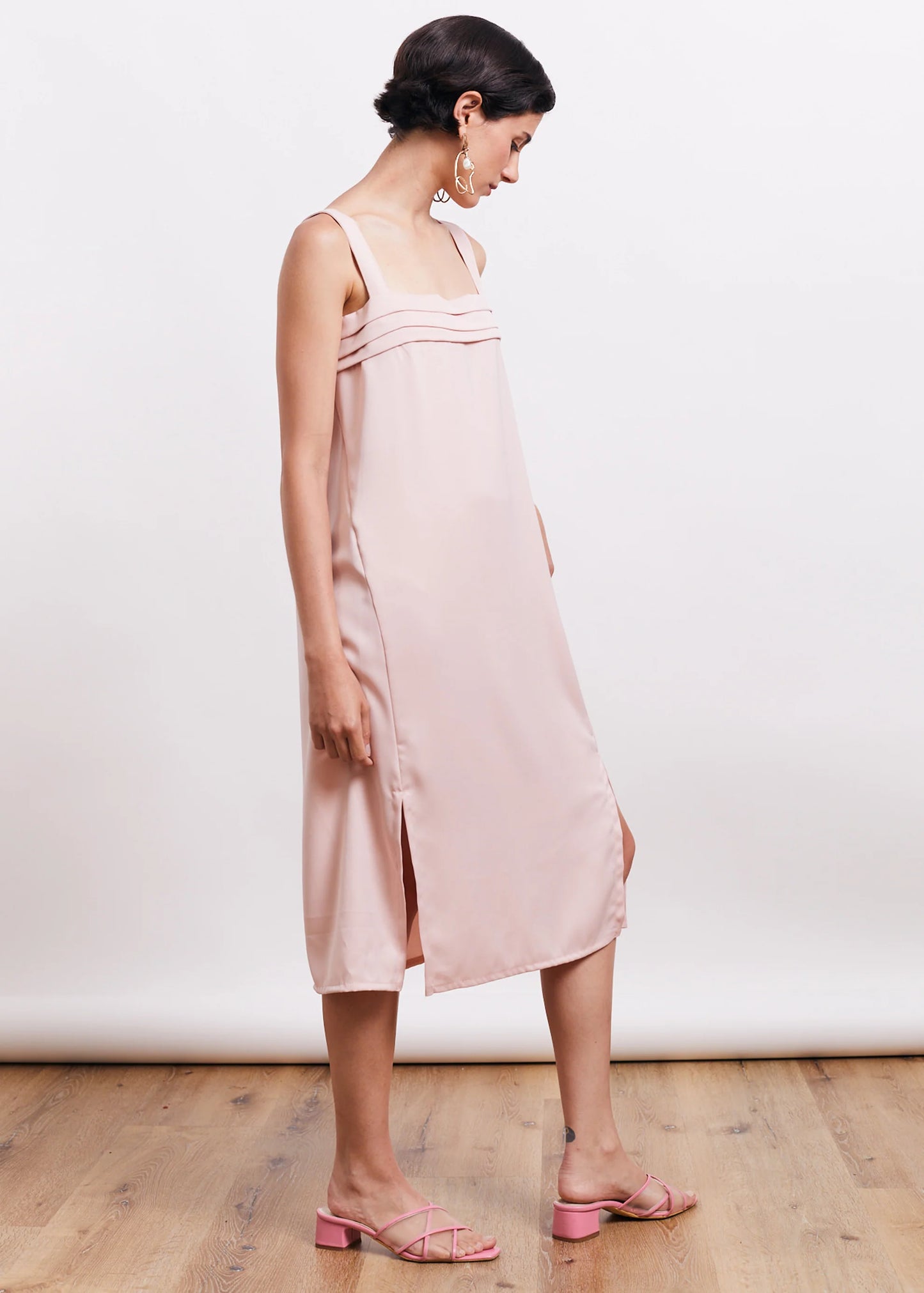 Camille dress | Powder pink