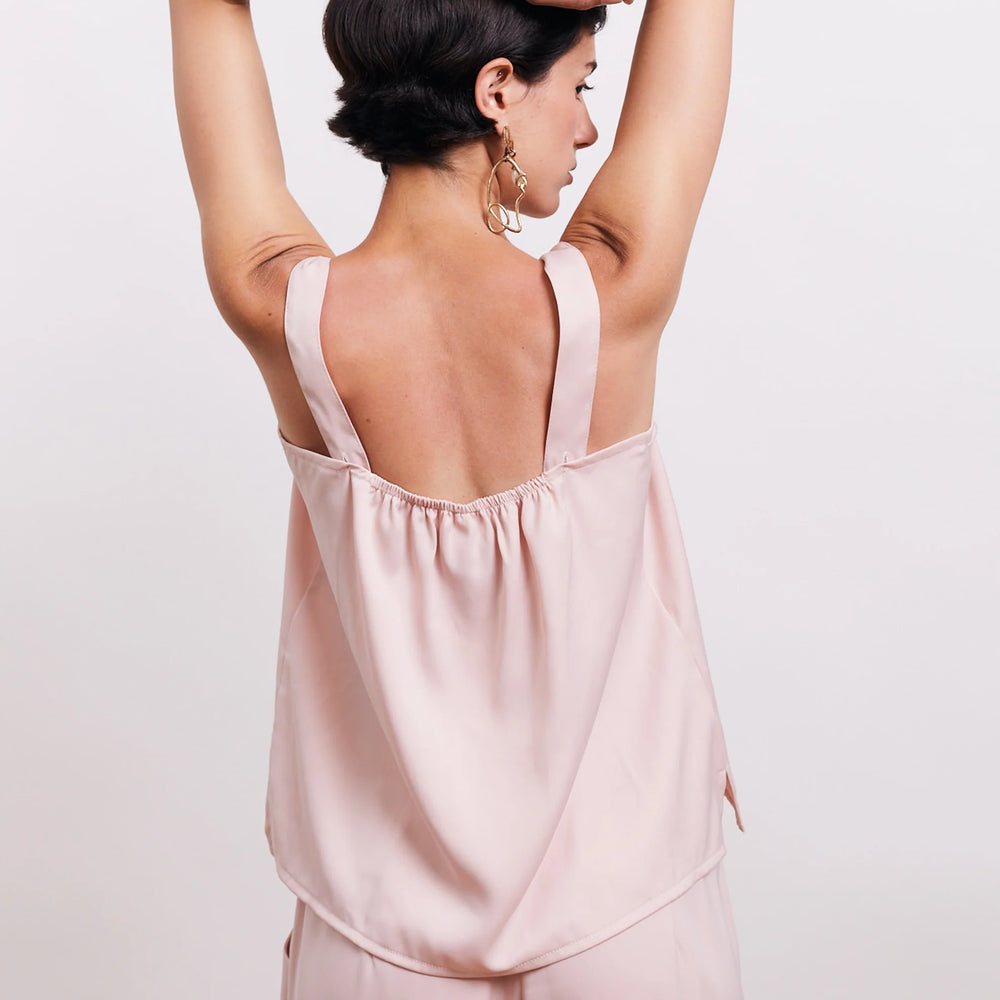 
                      
                        Camille top | Powder pink
                      
                    